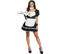 déguisement femme de ménage sexy adulte - xl - noir - boland 84520 Noir