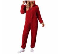 Deguisement Femme Déguisement Carnaval Pyjama Grande Taille One Piece Onesie Combinaison Grenouillère Adulte Molleton Moche Cosplay Anime Hiver Chaud Homme