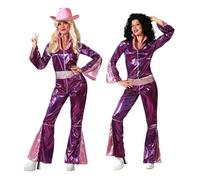 Déguisement Femme Disco Violet M