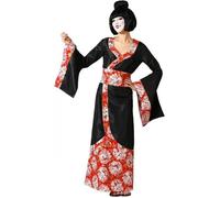 Déguisement Femme Geisha Noir XS/S