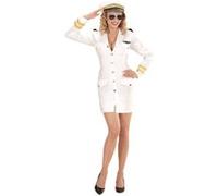 Widmann Déguisement femme grande taille Commandant de bord (44/48) Multicolore G