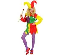 W WIDMANN MILANO Déguisement femme Oiseau de plaisir – Robe bouffon clown carnaval