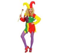 W WIDMANN MILANO Party Fashion - Costume oiseau de plaisir, robe, bouffon, clown, déguisements de carnaval