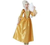 Déguisement Femme Marquise Courtisane Doré doré