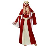 ATOSA déguisement dame moyen-âge robe femme XS