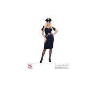 Widmann Déguisement Agent de Police – Robe, Ceinture, Chapeau – Bleu Taille S