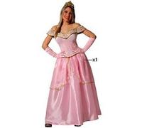 ATOSA déguisement princesse rose femme adulte robe XL