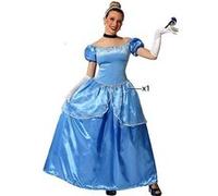Déguisement Femme Princesse Bleu Bleu G