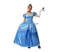 Déguisement Femme Princesse Bleu XL 44 Robe Dessin Animé Conte de Fées