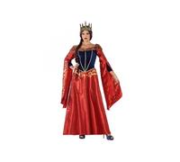 Atosa Medieval Queen Costume Rouge XL
