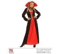 W WIDMANN MILANO Party Fashion - Costume vampire victorienne, robe, col, sangsue, Halloween, Carnaval