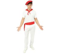 Déguisement Feria Adulte - PTIT CLOWN - PTIT CLOWN - Rouge - Polyester - Béret, t-shirt, pantalon S/M