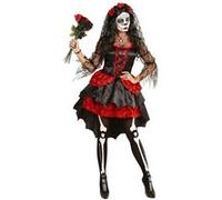 Widmann Déguisement Fiancée Jour des Morts – Robe Femme XS 34/36