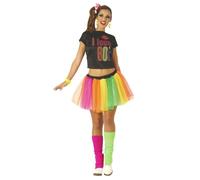 FIESTAS GUIRCA, S.L. Déguisement Années 80 Love pour Femme M