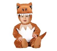 Déguisement - FIESTAS GUIRCA - Dinosaure Rex - Noir - 18 mois - Carnaval 12 mois