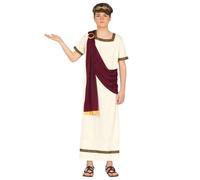 FIESTAS GUIRCA Romeinse Geleerde Met Toga Jongen Kostuum