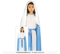 Déguisement Fiestas Guirca Fille Crèche Vierge Marie Noël Polyester Multi