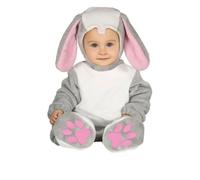 Déguisement - FIESTAS GUIRCA - Lapin Gris - 12 mois - Confortable - Idéal carnaval 12 mois