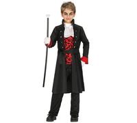 Déguisement - FIESTAS GUIRCA - Vampire Vulturi - Noir - Garçon - 3 à 14 ans 5-6 ans