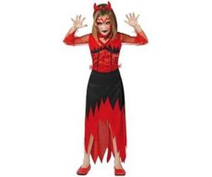 Déguisement Fille Diablesse 0 G