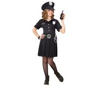 Déguisement Fille Policière - 11/13 Ans Multicolore