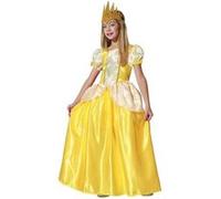 Déguisement Fille - ATOSA - Princesse Jaune - Tissu satiné - Licence Disney - 3 à 8 ans 5 ans