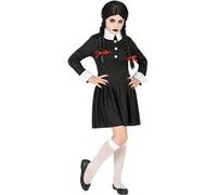 Widmann Dark Girl (Dress) (140 cm / 8-10 Years) Black