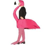 Fiestas Guirca Déguisement Flamant Rose Costume Adulte Unisexe
