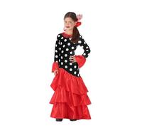 Déguisement flamenco à pois rouges - ATOSA - Fille 3-4 ans - Multicolore - Robe - Intérieur 10-12 ans