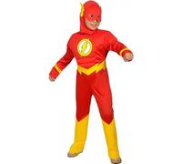 Déguisement Flash Garçon Dc - Taille 10-12 Ans Rose