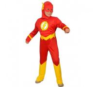 Déguisement Flash Garçon Dc - Taille 8-10 Ans Rose