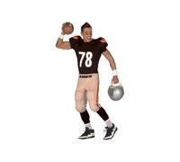 Déguisement footballeur américain homme Large