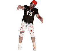 Déguisement Footballeur Zombie Homme Noir
