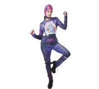 Déguisement Fortnite Tween brite bomber 9-10 ans Violet G