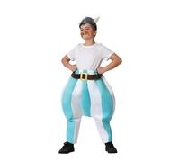 Déguisement Galo - Atosa - Garçon 5-6 Ans - Rayures Bleues - Chemise Et Pantalon - Multicolore Multicolore