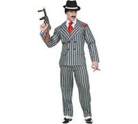 déguisement gangster années 30 homme - l - gris - widmann 65793 Gris