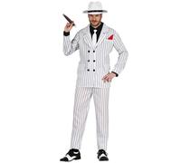 Déguisement gangster Carlo - FIESTAS GUIRCA, S.L. - Homme - Noir - Carnaval M