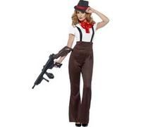 déguisement gangster glamour femme - s - multicolore - smiffys 24635/s Multicolore G