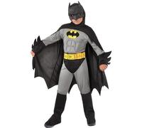 Déguisement Garçon Batman Dc - Taille 3-4 Ans Multicolore