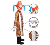 Déguisement Garçon Clown Buggy Rubies Polyester Multicolore 7-13 Ans
