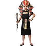 Déguisement Garçon Pharaon Toutankhamon 7/8/9 Ans Enfant Roi Egypte Egyptien