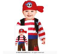 Déguisement Garçon Pirate Fiestas Guirca Polyester Multi 1-2 Ans