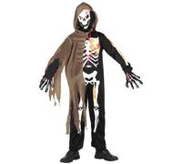 Déguisement garçon squelette - Âge 3-4 ans - Halloween - Noir