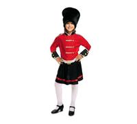 Déguisement - Garde anglaise fille - Multicolore - Polyester - 3 ans et plus 10-12 ans