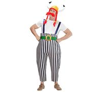 Déguisement Gaulois Homme Bleu