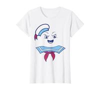 Déguisement Ghostbusters Stay Puft Marshmallow pour Homme T-Shirt, Femme, Blanc, XL