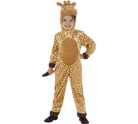 Déguisement Girafe Enfant - Taille: 10-12 Ans (145/158 Cm) Marron