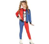 déguisement girl dangereuse fille - 3/4 ans - multicolore - guirca 88449 Multicolore G