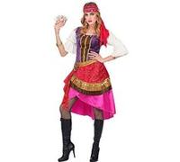 W WIDMANN MILANO Costume – Diseuse de bonne aventure – Robe, foulard – Multicolore