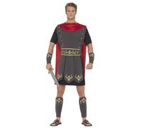 Déguisement Gladiateur Romain Antique Homme Large Argenté
